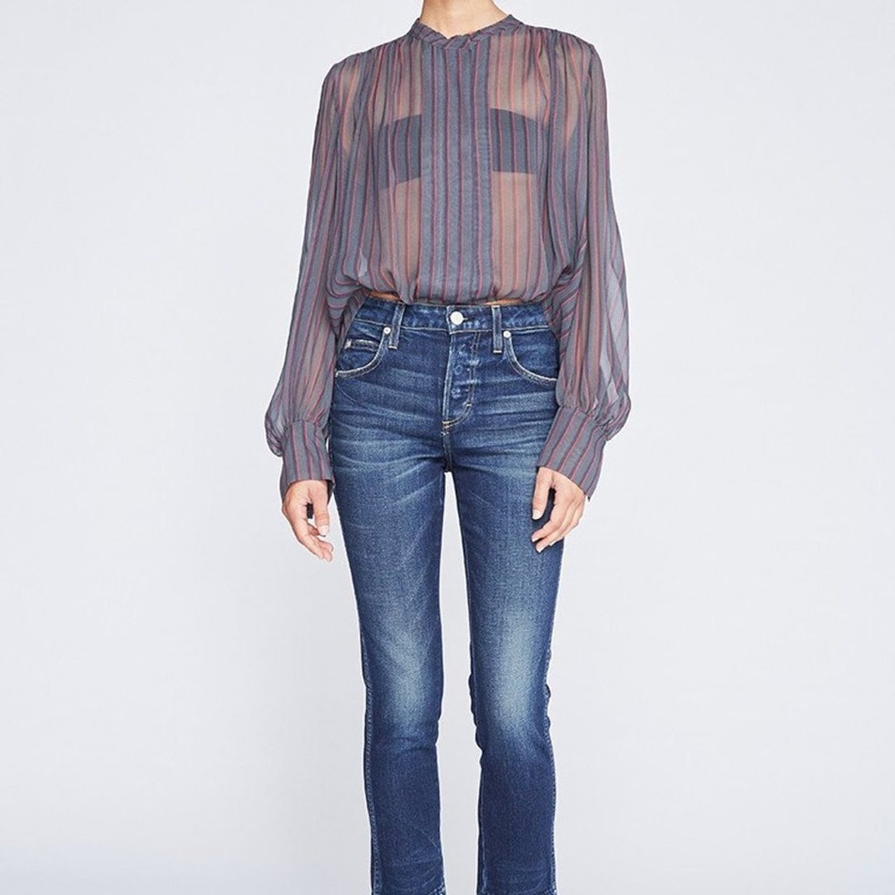 Amo Babe Jean, Size 27, Color True Blue, Worn Once